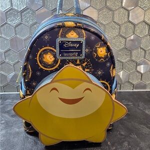 Loungefly Kids Backpack - Navy and Gold